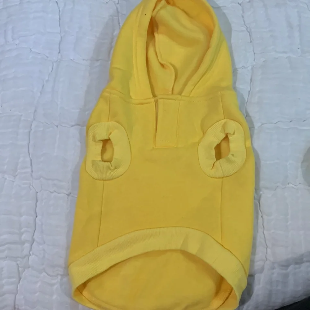 NWOT Good Dog yellow sweatshirt